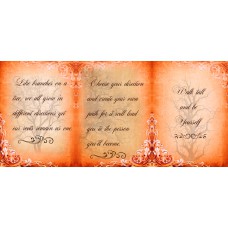 TRI-INSPIRAZION GREETING CARD Be Yourself
